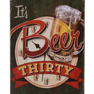 It’s Beer Thirty – Metalen borden