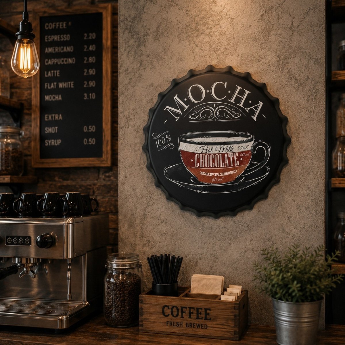 Bottle cap Mocha Coffee - Afbeelding 4