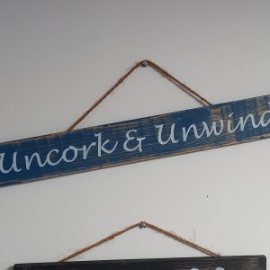 Uncork & Unwind Houten plank