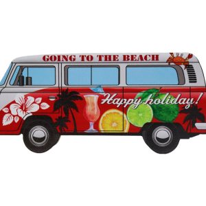 Houten bord Camper Happy Holidays