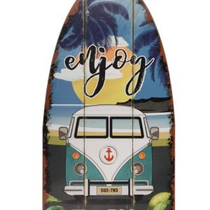 Houten tekst bord Enjoy Surfplank