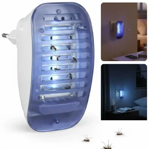 Cheqo® Insectenkiller - Insectendoder - Insectenlamp - Vliegenlamp - Vliegenvanger Elektrisch - Muggenlamp - Muggenvanger - Muggenstekker - Insectenverdelger - Elektrische Insectendoder - UV Insectenlamp