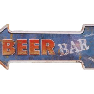 Beer Bar L – Metalen borden