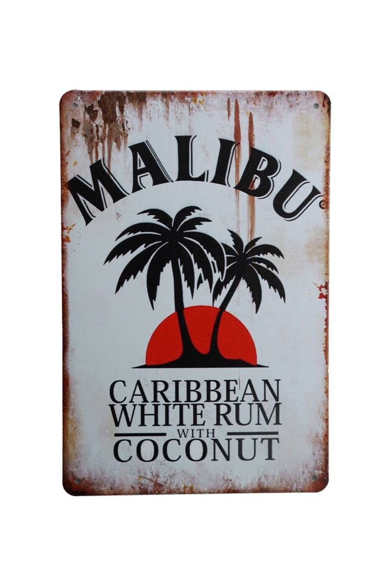Malibu – Metalen borden - Afbeelding 2