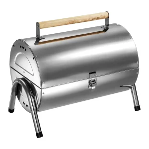 Cheqo® Luxe Barbecue - BBQ met Dubbel Grilloppervlak - Cilinderbarbecue - Afsluitbaar