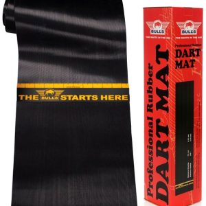 Rubber dartmat + throw line 300×60 cm