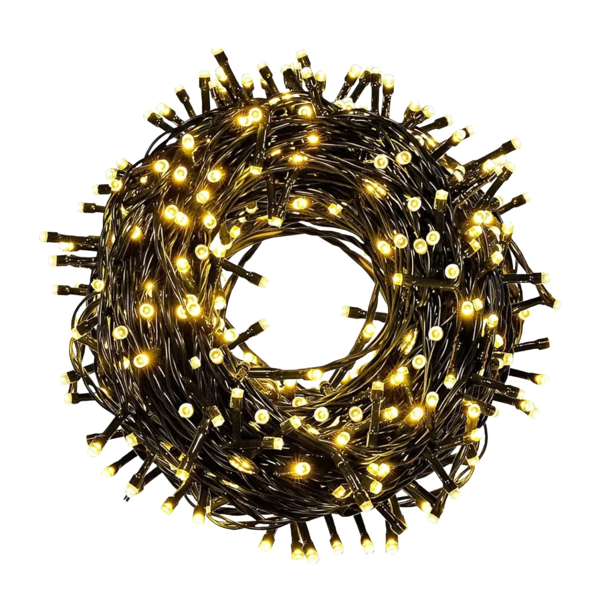 Cheqo® Clusterverlichting LED - Kerstboomverlichting - Kerstverlichting - Kerstlampjes - 768 Lampjes - 5.5M - Extra Warm Wit - Timer & Lichtfuncties - Afbeelding 8