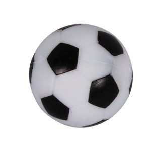 Voetbalballetje buffalo 36.0mm zwart/wit