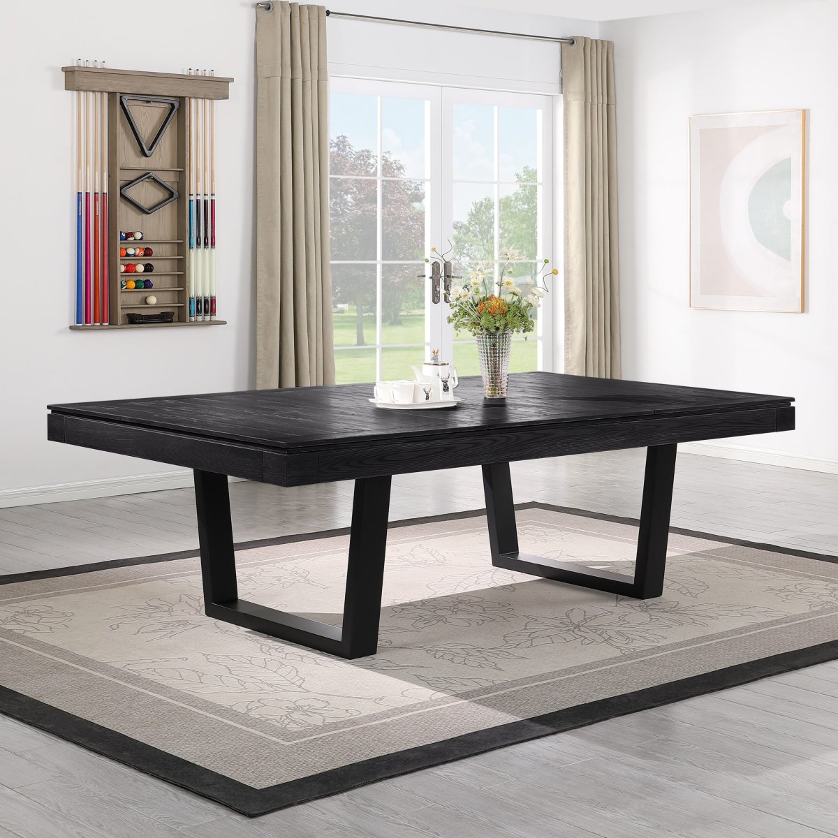 Pooltafel lexor dinner unity black oak - Afbeelding 4