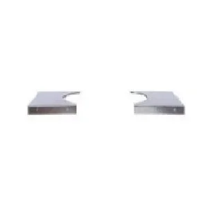 RVS zijtafels voor Primo kar met mand Oval LG 300/Oval XL 400