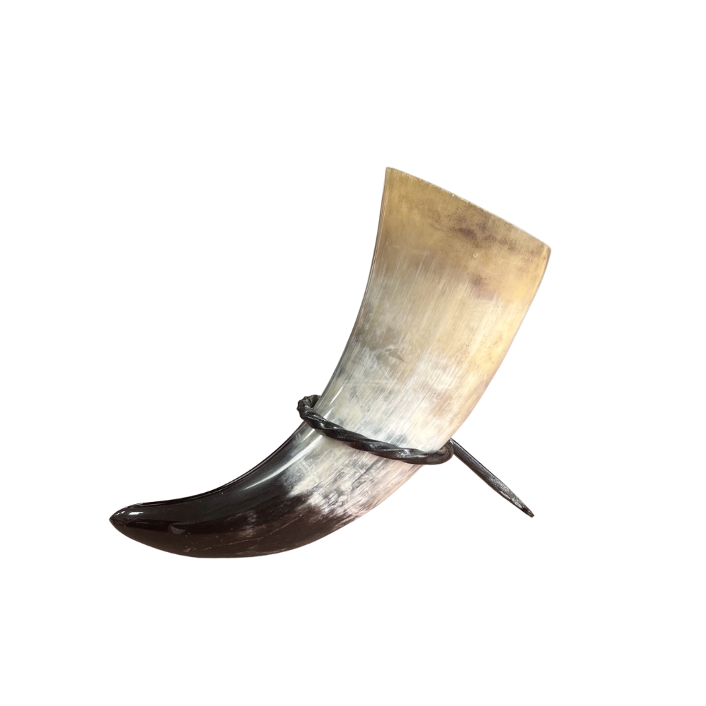Viking Drinkhoorn met standaard